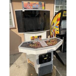 Vintage Capcom vs SNK 2 Arcade Game Cabinet – Naomi GD-ROM Atari Showcase As-Is